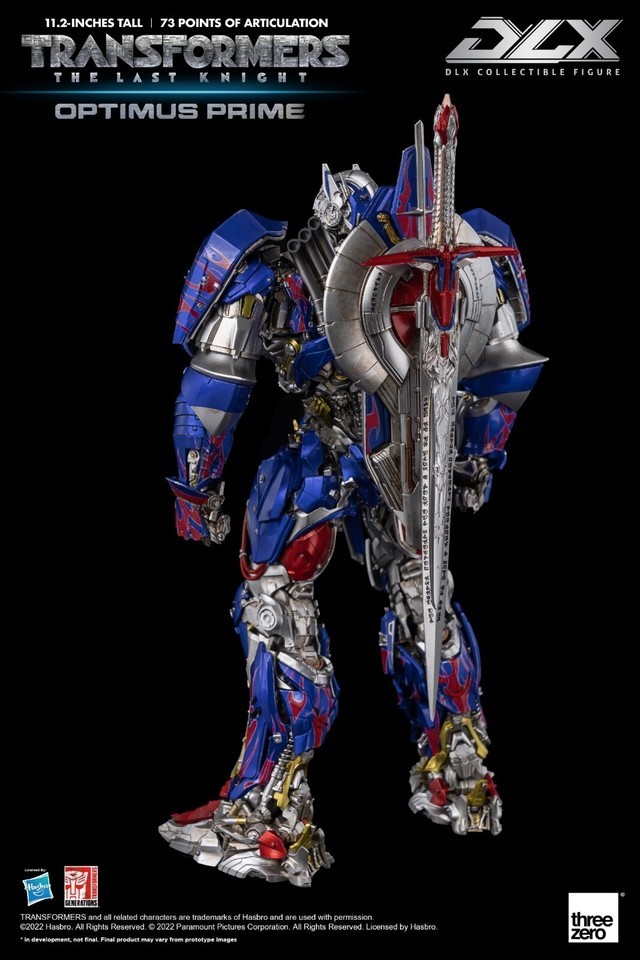 New ThreeZero Transformes: The Last Knight OptimusPrime DLX 11.2inch Action Figure