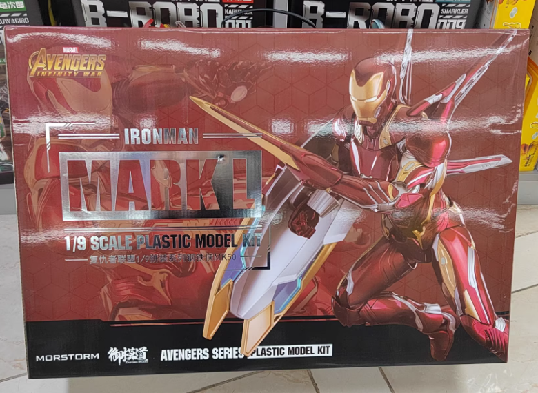 New Morstorm Ironman MK50 MARK L 1/9 Plastic Model Kit Deluxe Ver. Figure with Box