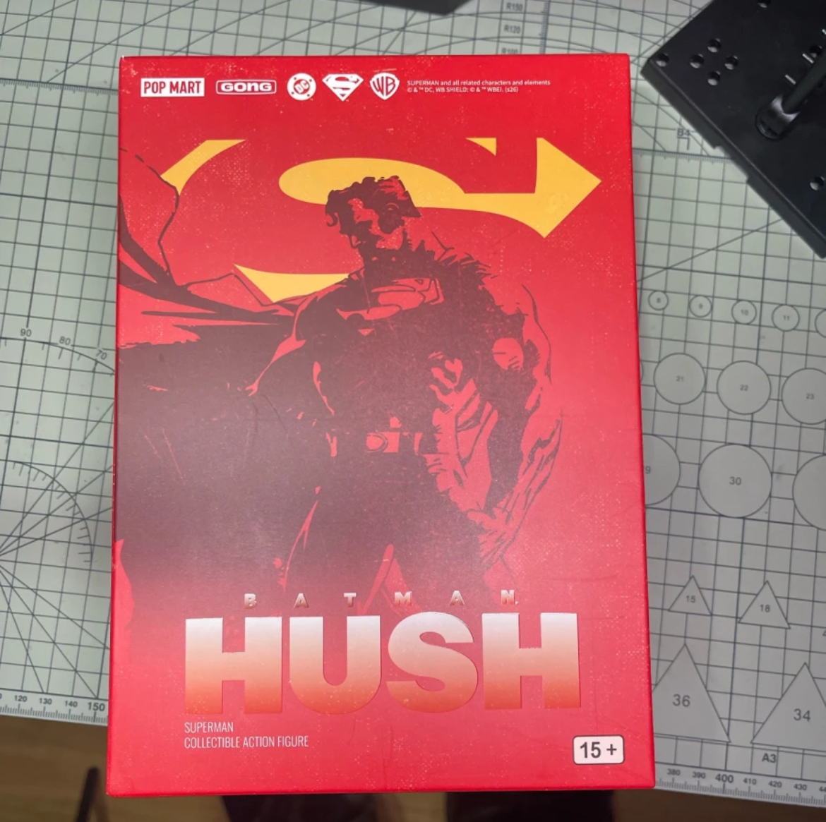 In stock POP MART GONG BATMAN: HUSH SERIES-SUPERMA<wbr/>N ACTION FIGURE TOY
