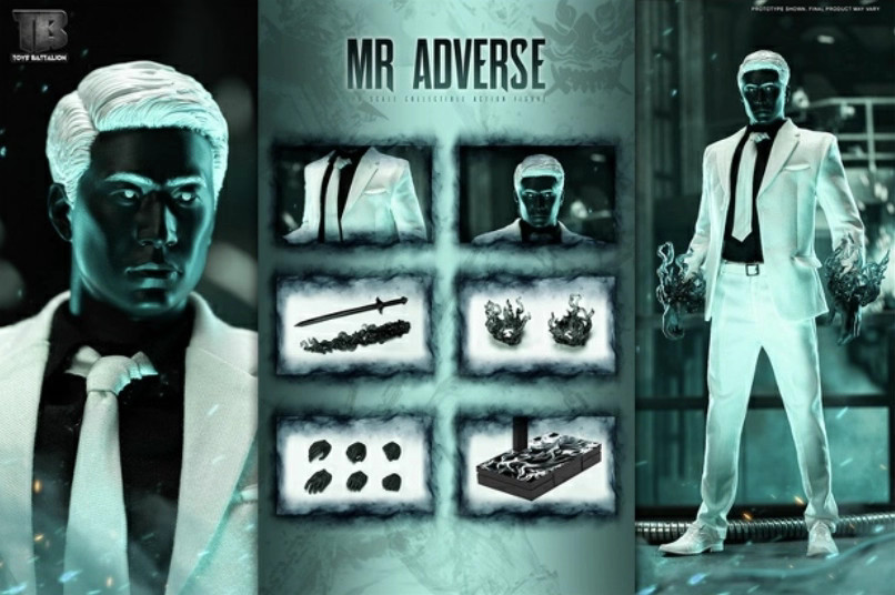 TOYS BATTALION 1/6 12in TB022 Mr Adverse Action Figure Collection In Stock