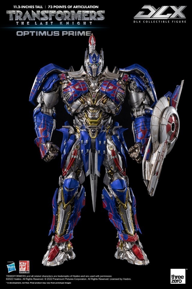New ThreeZero Transformes: The Last Knight OptimusPrime DLX 11.2inch Action Figure