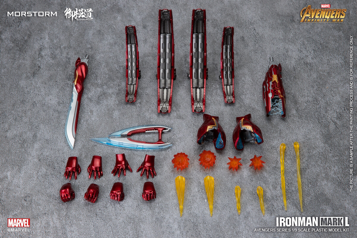 New Morstorm Ironman MK50 MARK L 1/9 Plastic Model Kit Deluxe Ver. Figure with Box