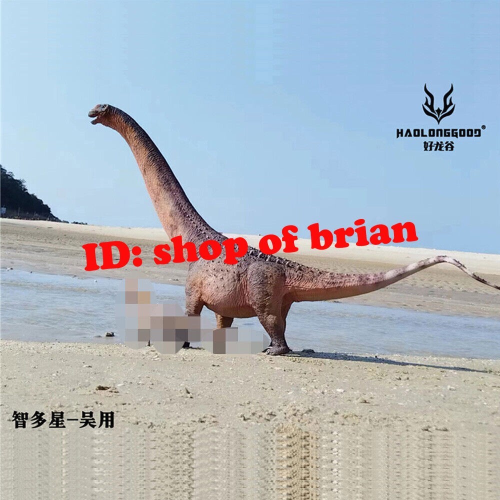 NEW HAOLONGGOOD Argentinosauru<wbr/>s Dinosaur Statue PVC Model Display Model In Stock