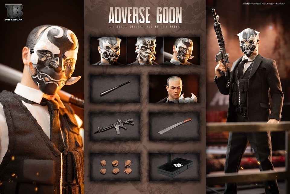 TOYS BATTALION TB023 Mr Adverse Goon Negative Spider-Man 1/6 Figure NEW In Stock