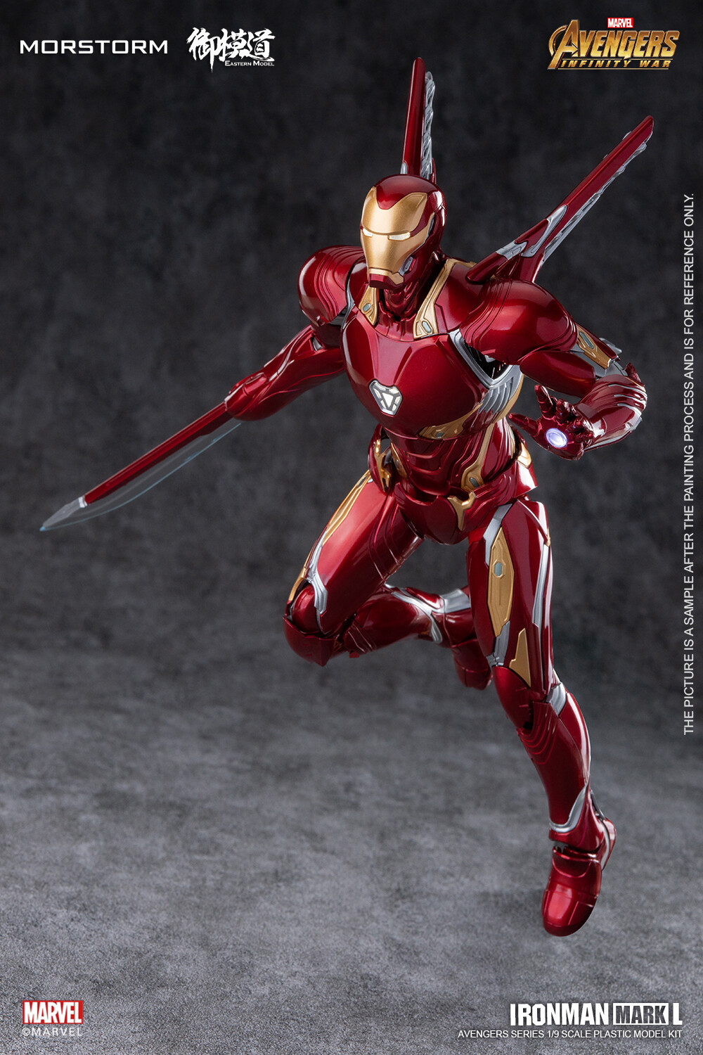New Morstorm Ironman MK50 MARK L 1/9 Plastic Model Kit Deluxe Ver. Figure with Box