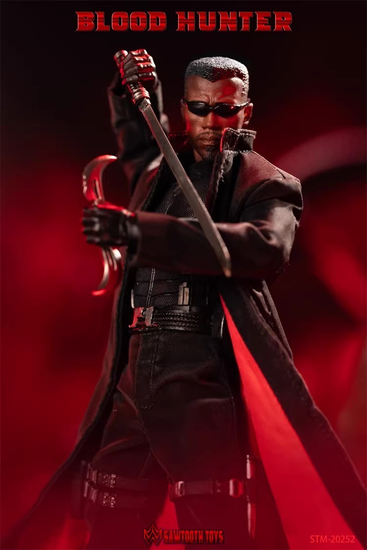 Sawtooth Toys STM-20252 1/12 Blade Man Vampire Hunter 6" Action Figure In Stock