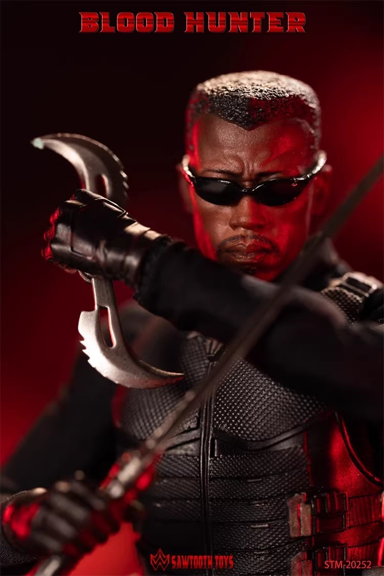Sawtooth Toys STM-20252 1/12 Blade Man Vampire Hunter 6" Action Figure In Stock
