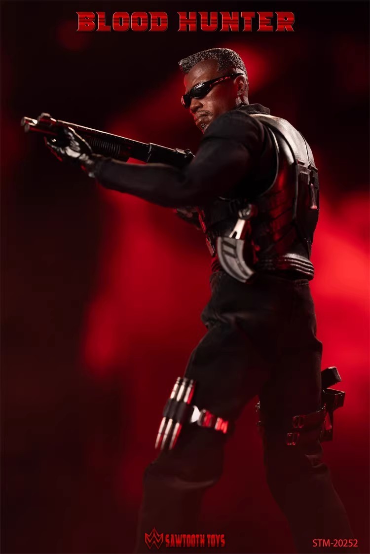 Sawtooth Toys STM-20252 1/12 Blade Man Vampire Hunter 6" Action Figure In Stock