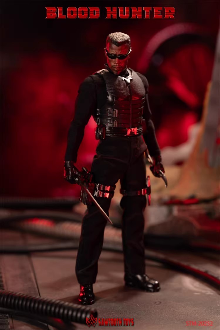 Sawtooth Toys STM-20252 1/12 Blade Man Vampire Hunter 6" Action Figure In Stock