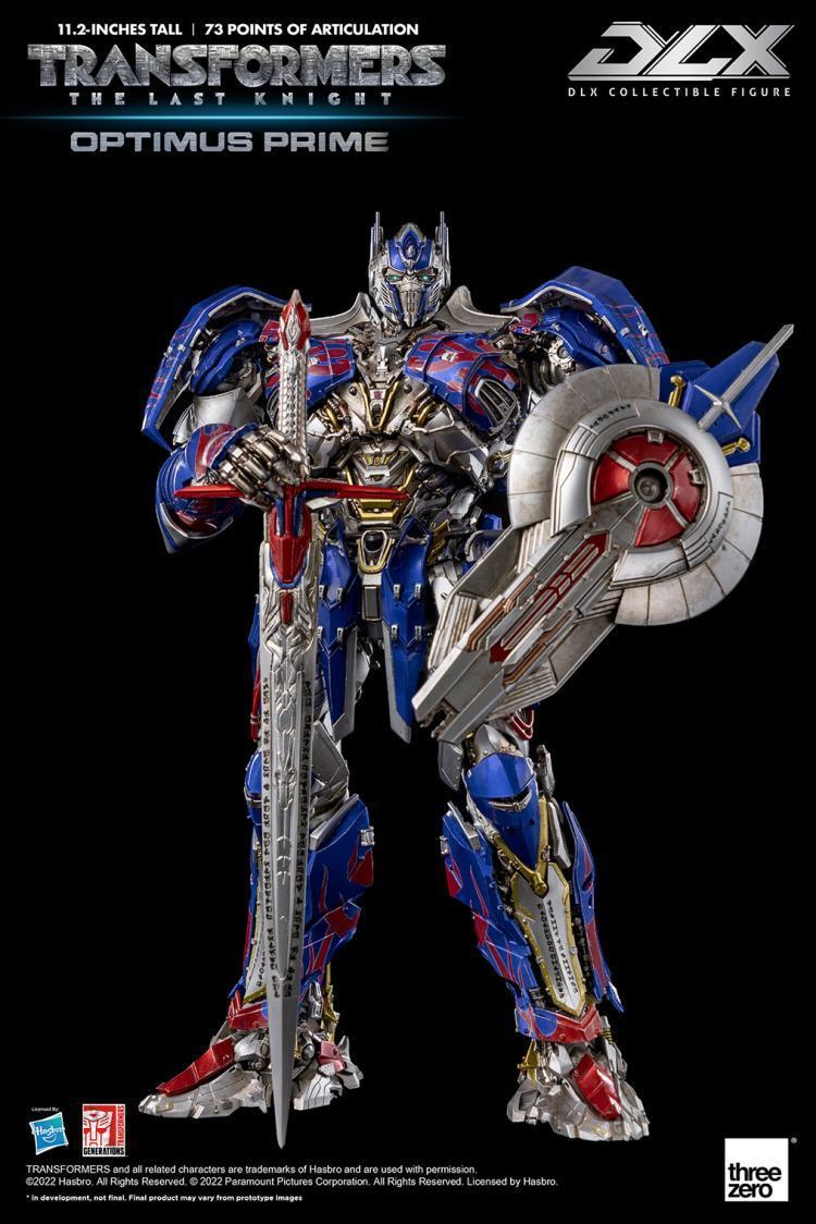 New ThreeZero Transformes: The Last Knight OptimusPrime DLX 11.2inch Action Figure