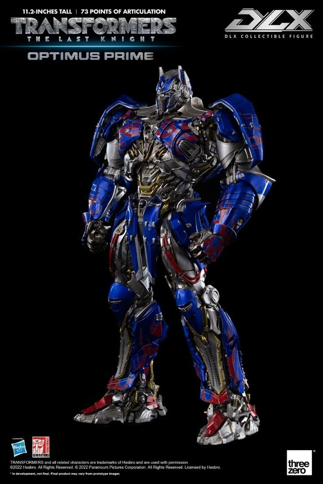 New ThreeZero Transformes: The Last Knight OptimusPrime DLX 11.2inch Action Figure
