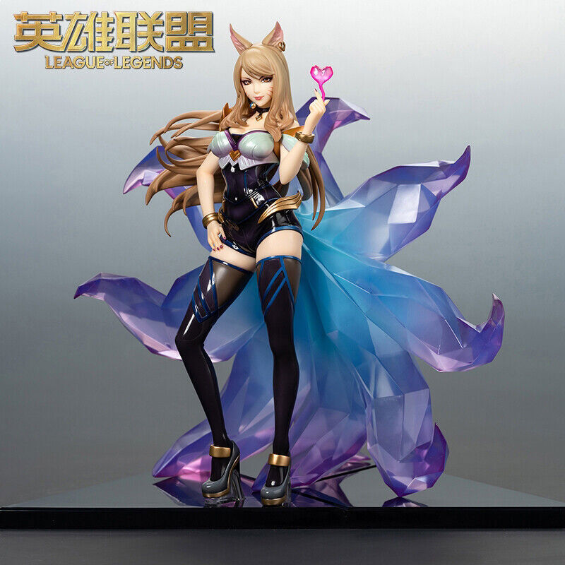 In Stock New 1/7 APEX LoL League of Legends K/DA AHRI Statue Figure Fox Official