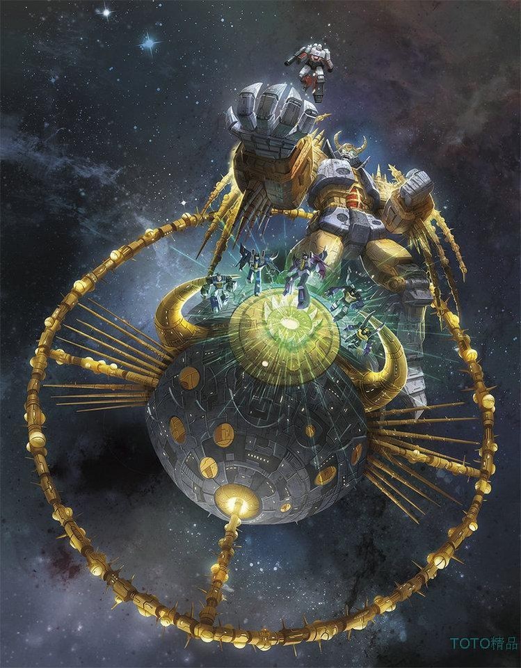New Transformation Robot Platinum Edition UNICRON Collection Figure
