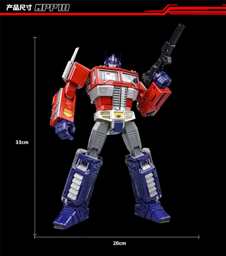 WeiJiang Transformation Robot Oversized MPP10 Alloy Diecast OptimusPrime Figure IN BOX