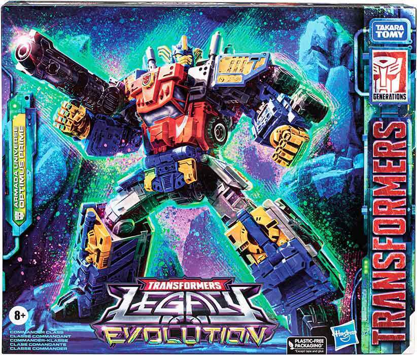 Hasbro Transformers Legacy Evolution Commander Class Optimus Prime (Armada) 10inch