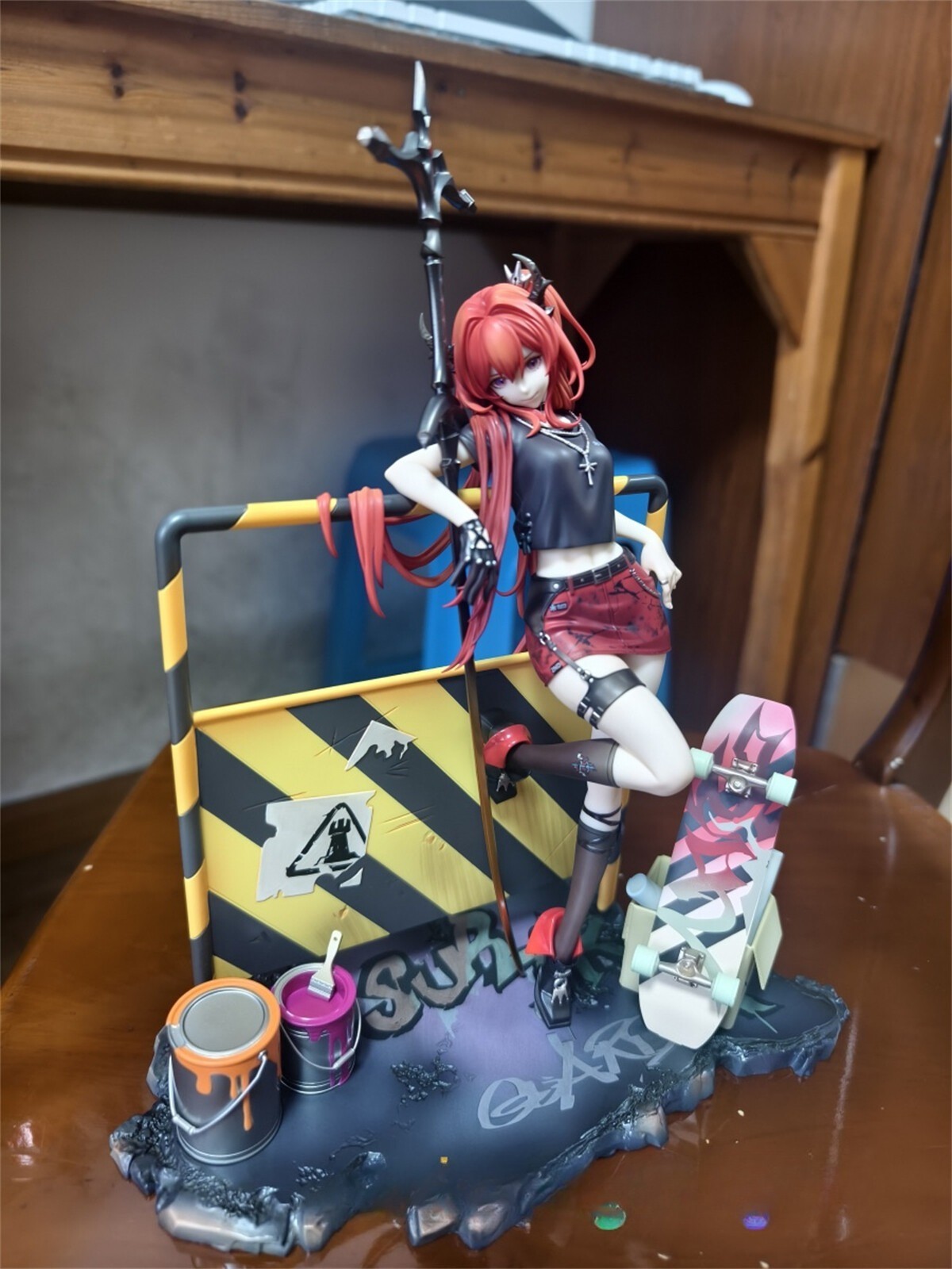 Ready! Official Arknights Surtr Liberte//Echec ver. 1/7 Figure Game Toy Collect