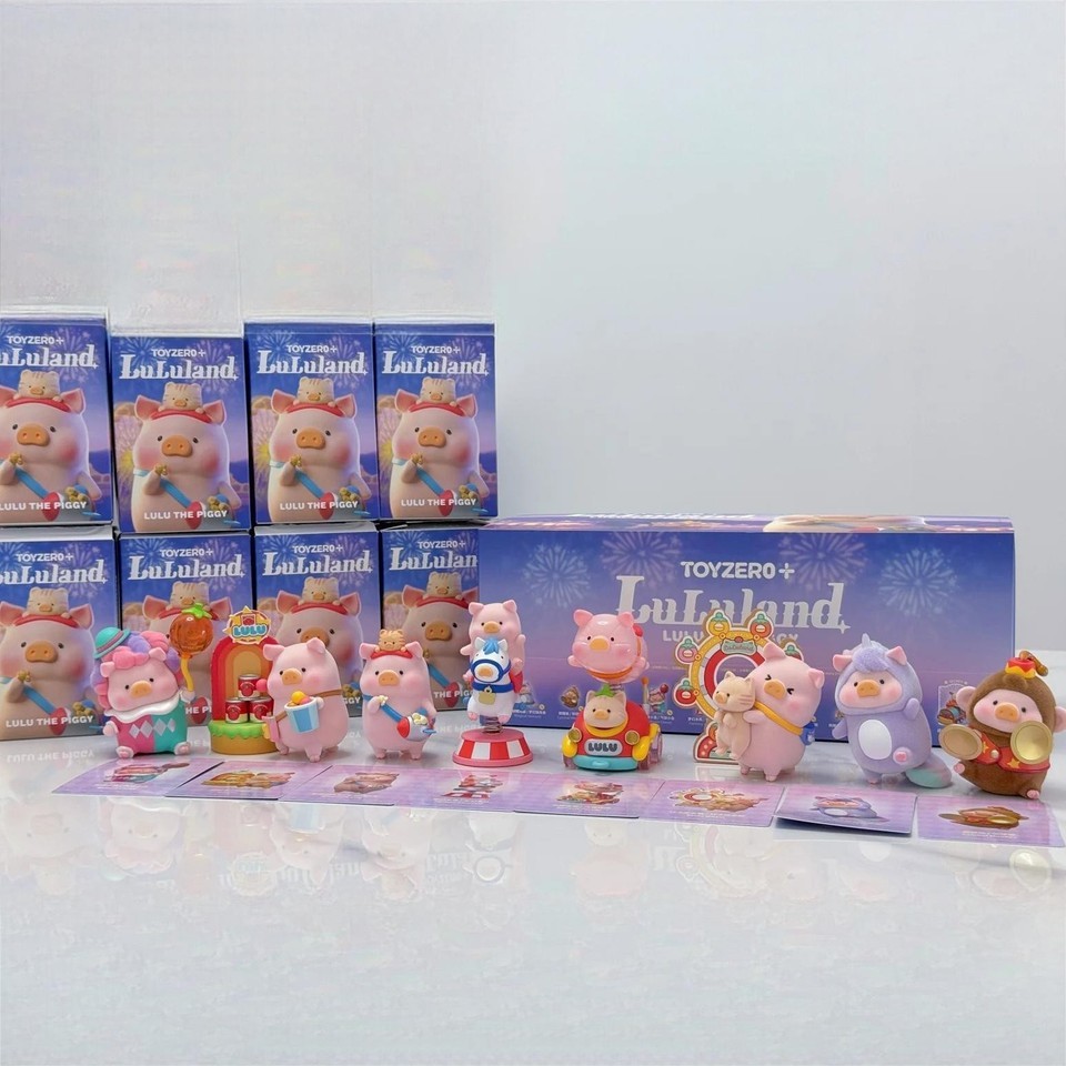 TOYZERO Lulu The Piggy Lululand Series Blind Box Figure Toy One Set of Basic