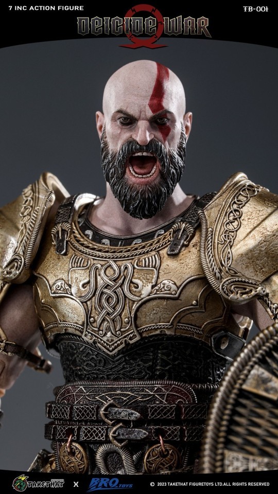 TAKETHAT TB001 1/12 DEICIDE WAR Kratos 7" Male Action Figure Deluxe Ver. InStock