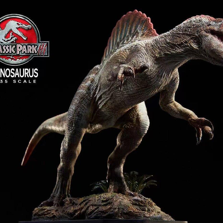 IN HAND W-Dragon 1/35 Spinosaurus Figure Dinosaur Spino Statue Collector Toy