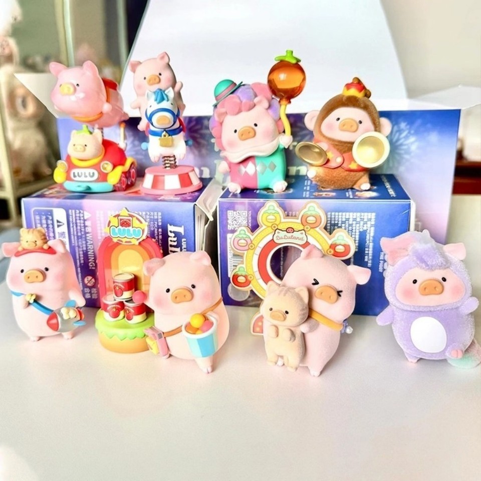 TOYZERO Lulu The Piggy Lululand Series Blind Box Figure Toy One Set of Basic