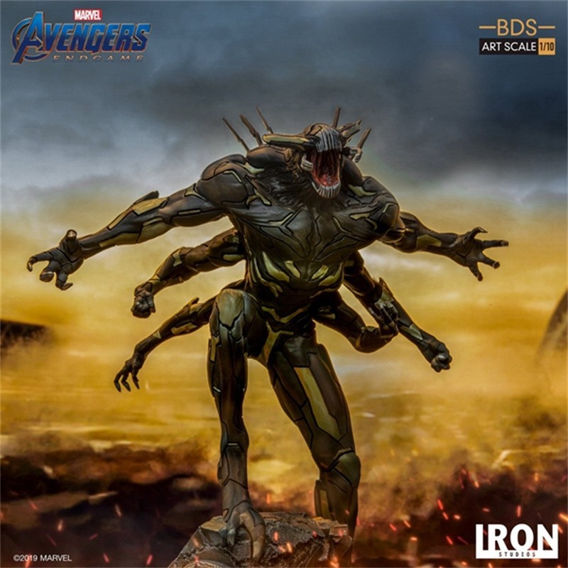 Iron Studios 1/10 Avengers: Endgame Outrider Figure Model Statue Toy In Stock