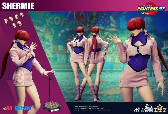 TunShi Studio KOF The King of Fighters 97 Shermie 1/6 Action Figure IN STOCK