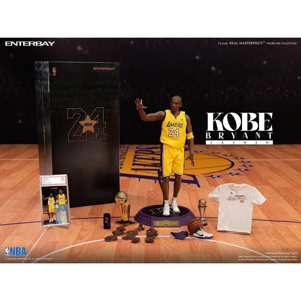 ENTERBAY 1/6 Real Masterpiece KOBE BRYANT 6.0 Action Figure RM1098  IN STOCK