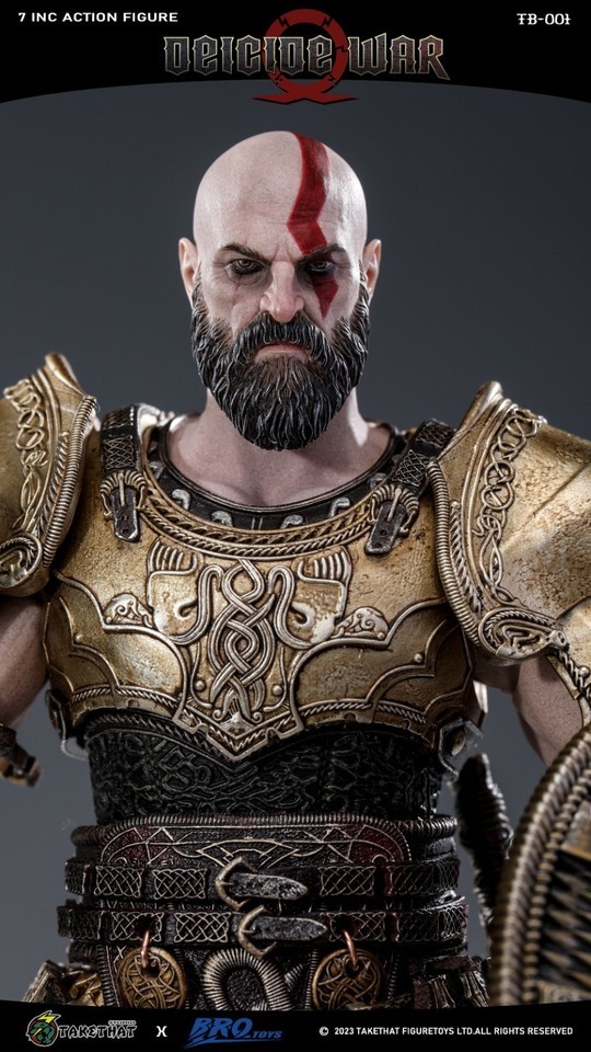 TAKETHAT TB001 1/12 DEICIDE WAR Kratos 7" Male Action Figure Deluxe Ver. InStock