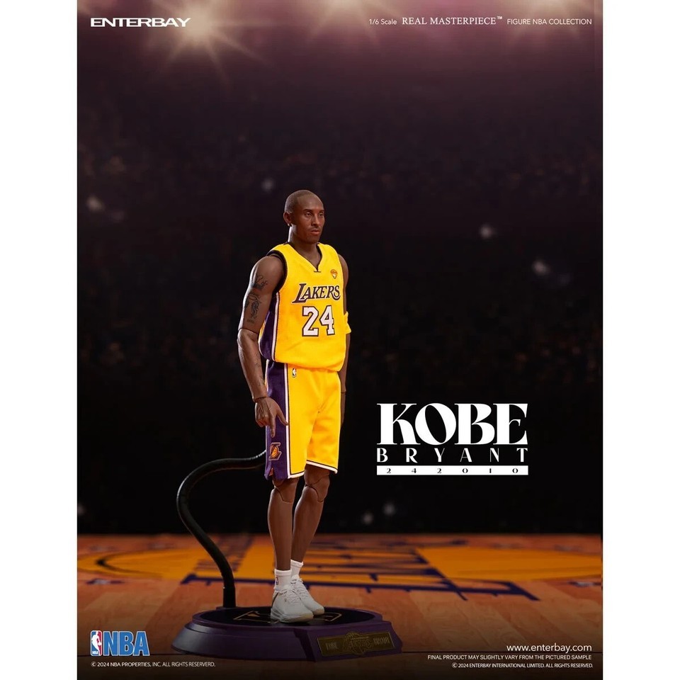 ENTERBAY 1/6 Real Masterpiece KOBE BRYANT 6.0 Action Figure RM1098  IN STOCK