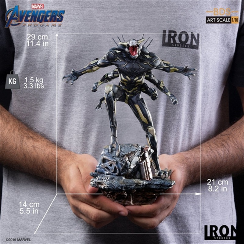 Iron Studios 1/10 Avengers: Endgame Outrider Figure Model Statue Toy In Stock