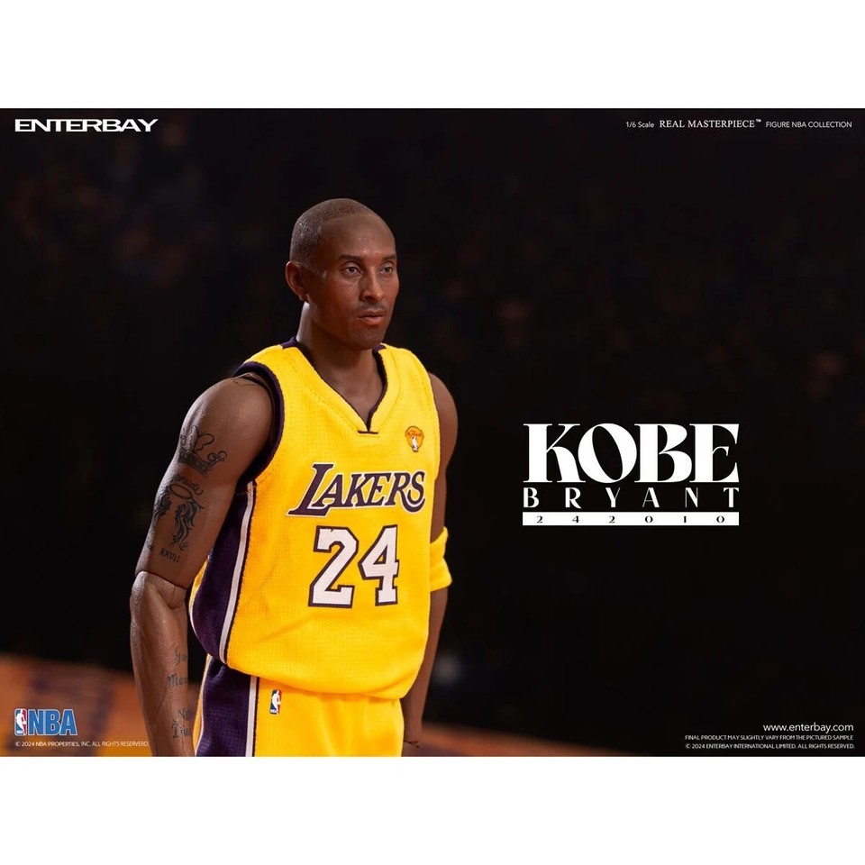 ENTERBAY 1/6 Real Masterpiece KOBE BRYANT 6.0 Action Figure RM1098  IN STOCK