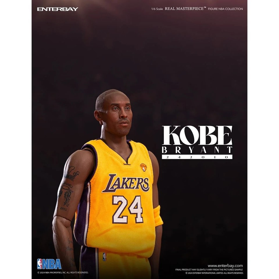 ENTERBAY 1/6 Real Masterpiece KOBE BRYANT 6.0 Action Figure RM1098  IN STOCK
