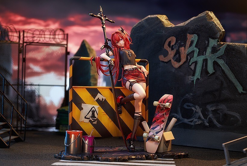 Ready! Official Arknights Surtr Liberte//Echec ver. 1/7 Figure Game Toy Collect