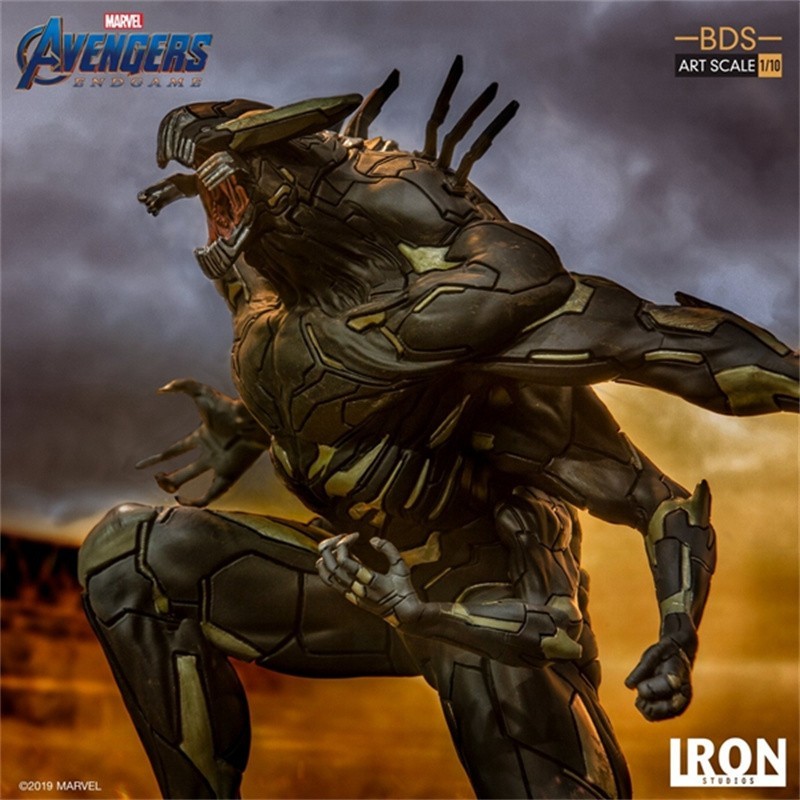 Iron Studios 1/10 Avengers: Endgame Outrider Figure Model Statue Toy In Stock