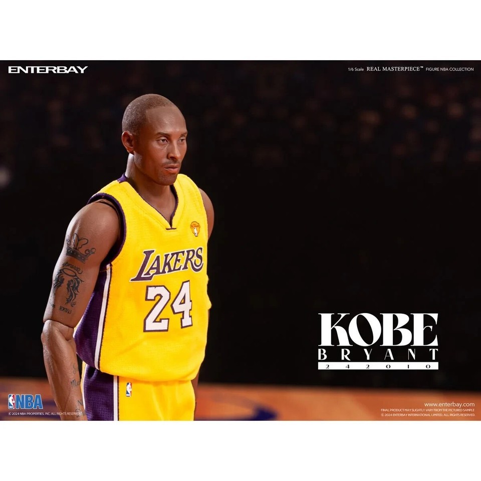 ENTERBAY 1/6 Real Masterpiece KOBE BRYANT 6.0 Action Figure RM1098  IN STOCK