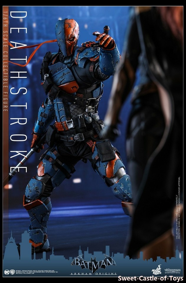 Hot Toys 1/6 Arkham Oringis Deathstroke VGM30 Action Figure