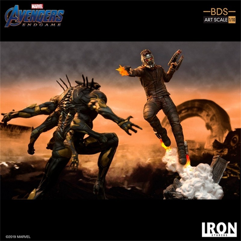 Iron Studios 1/10 Avengers: Endgame Outrider Figure Model Statue Toy In Stock