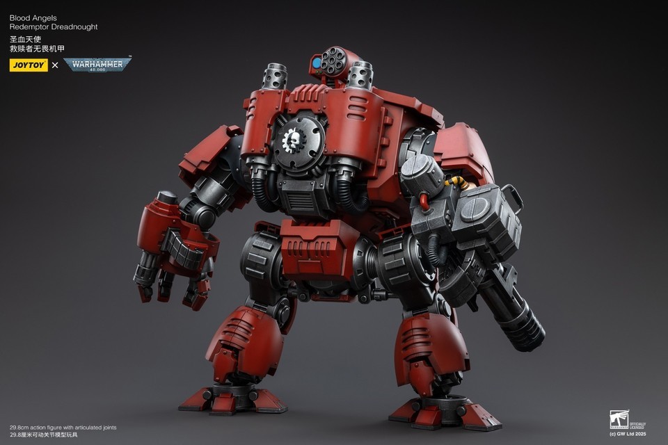 JOYTOY Warhammer 40k 1/18 action figures Blood Angels Redemptor Dreadnought
