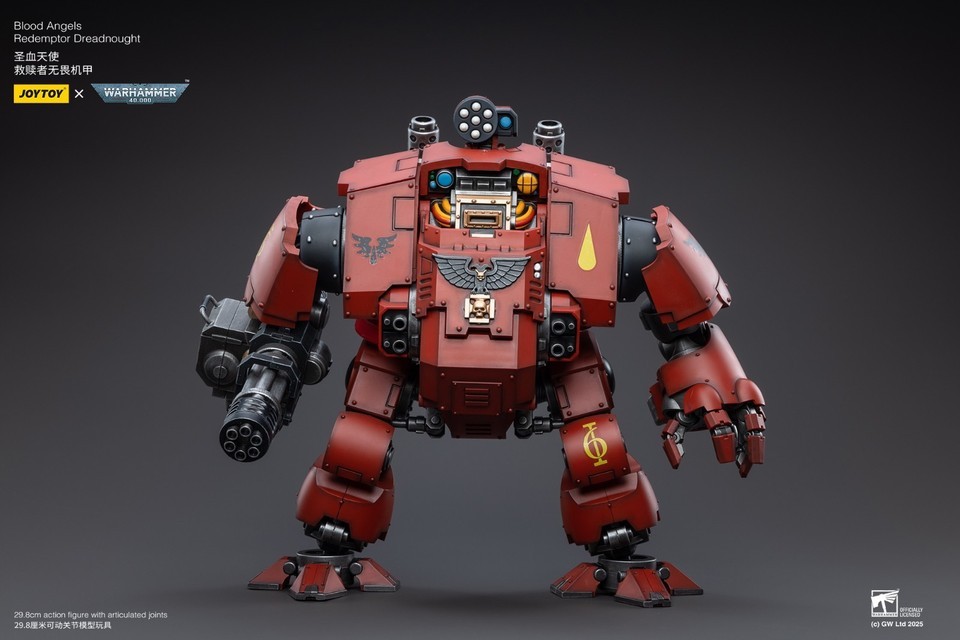 JOYTOY Warhammer 40k 1/18 action figures Blood Angels Redemptor Dreadnought