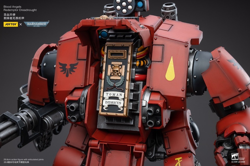 JOYTOY Warhammer 40k 1/18 action figures Blood Angels Redemptor Dreadnought