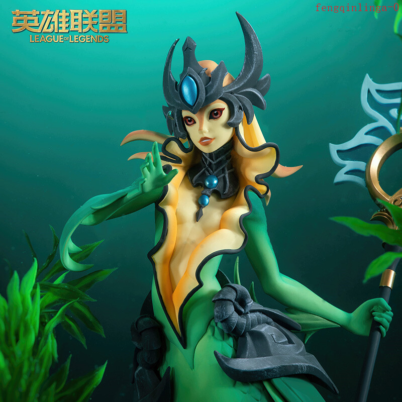 League of Legends Official The Tidecaller Nami Figure Statue Model Toys 27.5cm