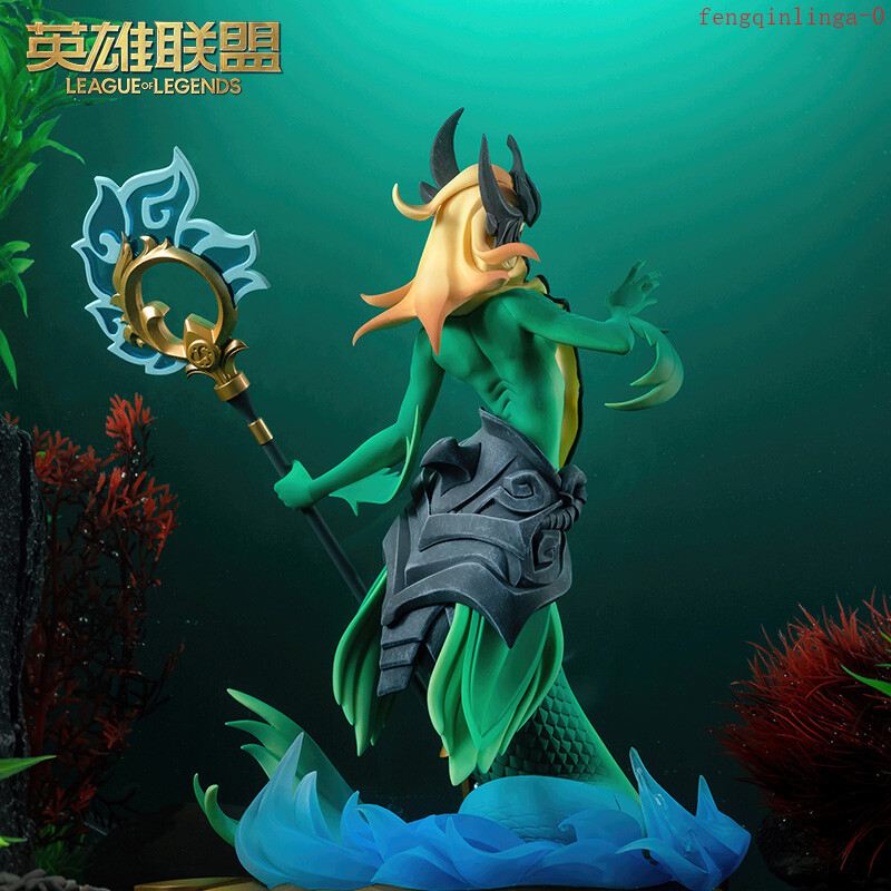 League of Legends Official The Tidecaller Nami Figure Statue Model Toys 27.5cm
