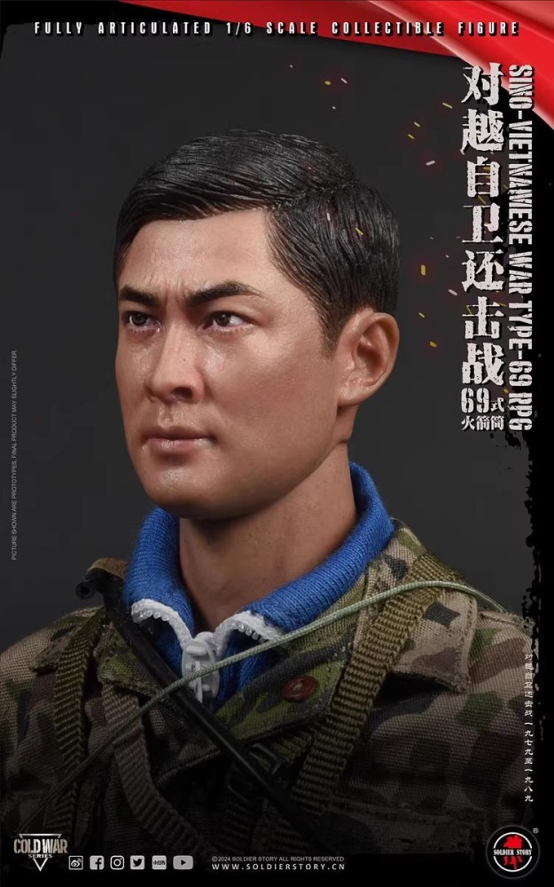 SoldierStory SS140 1/6 Type 69 Rocket Launcher Soldier Action Figure In Stock