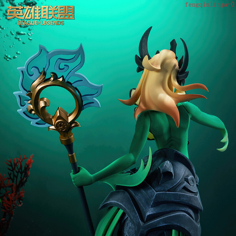 League of Legends Official The Tidecaller Nami Figure Statue Model Toys 27.5cm