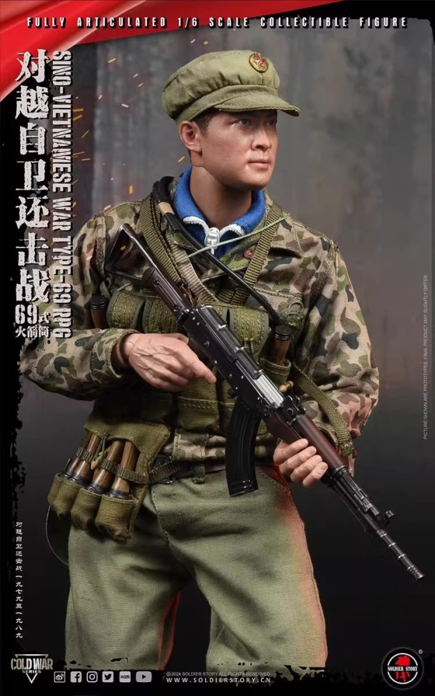 SoldierStory SS140 1/6 Type 69 Rocket Launcher Soldier Action Figure In Stock