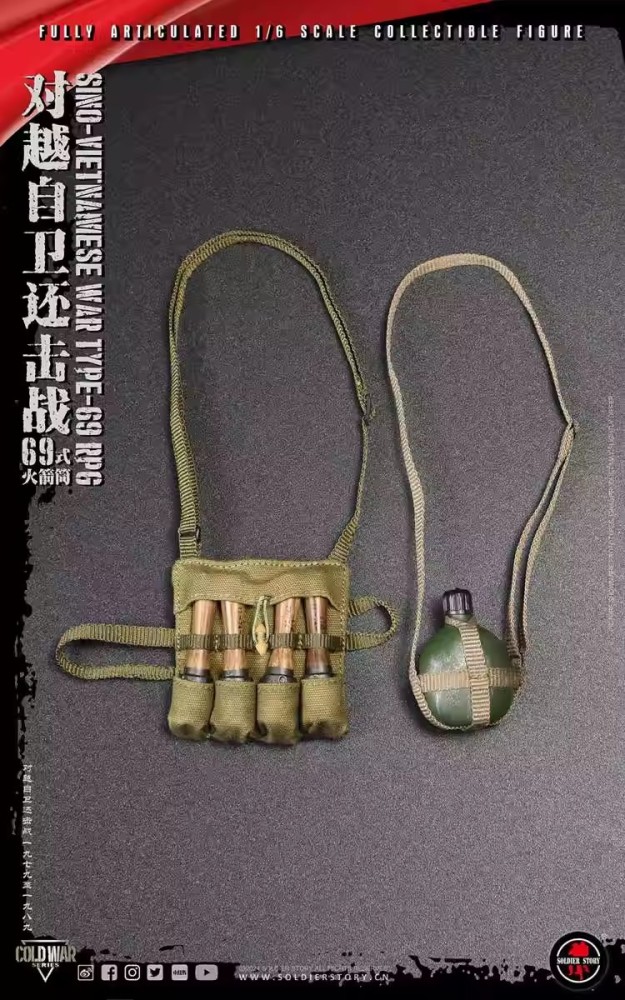 SoldierStory SS140 1/6 Type 69 Rocket Launcher Soldier Action Figure In Stock