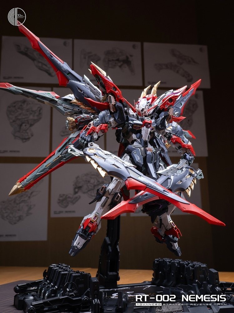 In Stock New Infinite Dimension 1/100 RT-002 Strategic Revenge Nemesis Model Kit