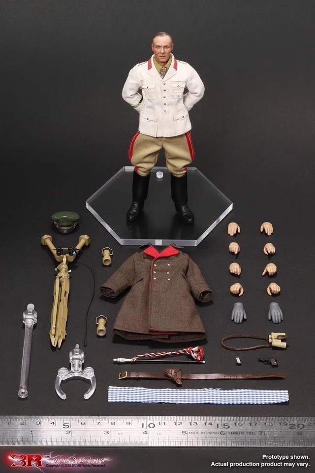 DID 3R TG80004 1/12 Field Marshal The Desert Fox 6" Action Figure New in stock