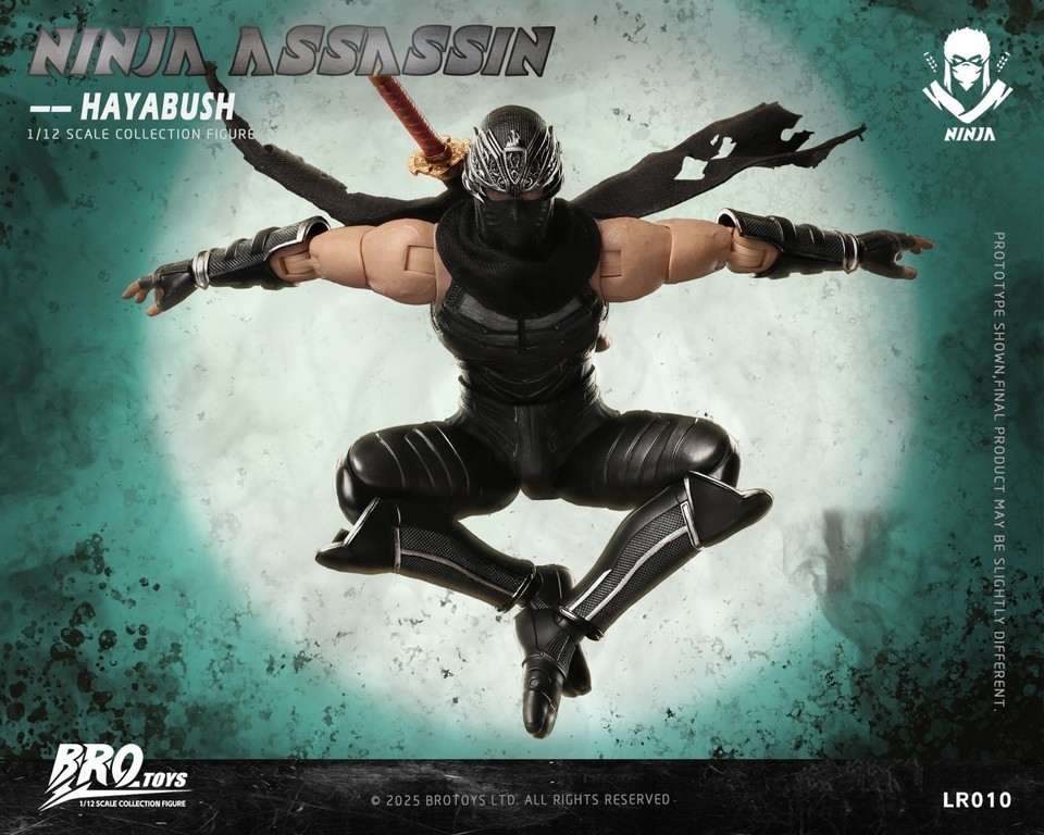 BROTOYS LR010 1/12 Ninja Assassin Falcon Collectible Male Action Figure In Stock