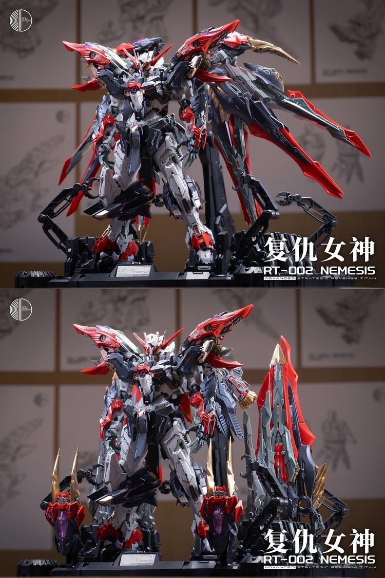 In Stock New Infinite Dimension 1/100 RT-002 Strategic Revenge Nemesis Model Kit